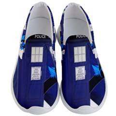 Tardis-doctor-who Men s Lightweight Slip Ons by Cowasu