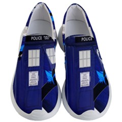 Tardis-doctor-who Women s Lightweight Slip Ons by Cowasu