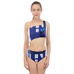 Tardis-doctor-who Spliced Up Two Piece Swimsuit by Cowasu