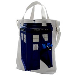 Tardis-doctor-who Canvas Messenger Bag by Cowasu