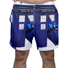 Tardis-doctor-who Men s Shorts by Cowasu