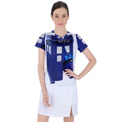 Tardis-doctor-who Women s Sports Top by Cowasu