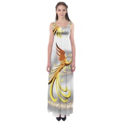 Phoenix Empire Waist Maxi Dress by Cowasu