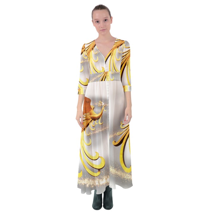 Phoenix Button Up Maxi Dress