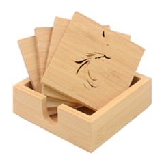 Phoenix Bamboo Coaster Set