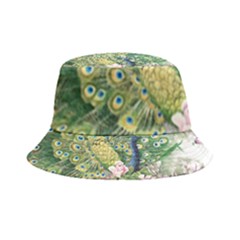 Peafowl Peacock Feather-beautiful Inside Out Bucket Hat by Cowasu