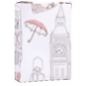 London-paris-drawing-vector-london-comics Playing Cards Single Design (Rectangle) with Custom Box View1