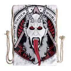 Krampus Drawstring Bag (large) by Cowasu