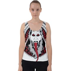 Krampus Velvet Tank Top by Cowasu