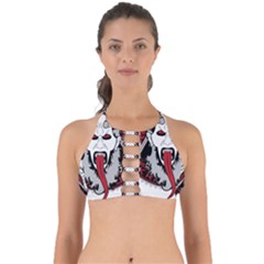 Krampus Perfectly Cut Out Bikini Top by Cowasu