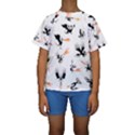 Dragon-phoenix-fire-bird-ancient Kids  Short Sleeve Swimwear View1