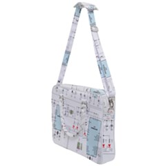 Circuits-electronics-atmel Cross Body Office Bag by Cowasu