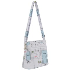 Circuits-electronics-atmel Zipper Messenger Bag by Cowasu