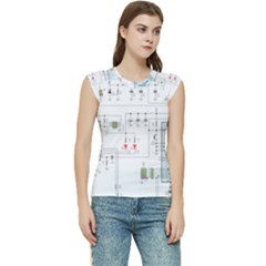 Circuits-electronics-atmel Women s Raglan Cap Sleeve T-shirt by Cowasu