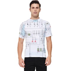 Circuits-electronics-atmel Men s Short Sleeve Rash Guard by Cowasu