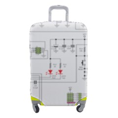 Circuits-electronics-atmel Luggage Cover (small) by Cowasu