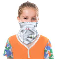 Circuits-electronics-atmel Face Covering Bandana (kids) by Cowasu