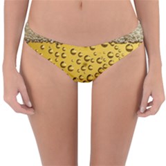 Beer Bubbles Reversible Hipster Bikini Bottoms by Cowasu