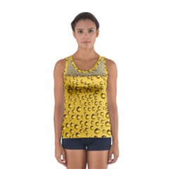 Beer Bubbles Sport Tank Top  by Cowasu