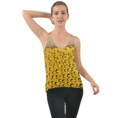 Beer Bubbles Chiffon Cami by Cowasu