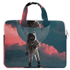 Astronaut-moon-space-nasa-planet Macbook Pro 13  Double Pocket Laptop Bag by Cowasu