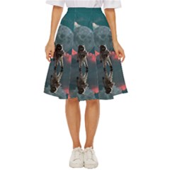 Astronaut-moon-space-nasa-planet Classic Short Skirt by Cowasu