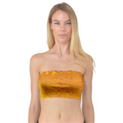 Beer Bubbles Pattern Bandeau Top by Cowasu