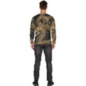 Fantasy Dragon Pentagram Men s Fleece Sweatshirt View4