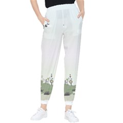 Abstract-background-children Women s Tapered Pants by Cowasu