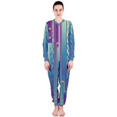 Non-seamless-pattern-background Onepiece Jumpsuit (ladies) by Cowasu