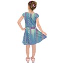 Non-seamless-pattern-background Kids  Short Sleeve Dress View2