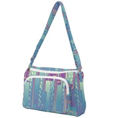 Non-seamless-pattern-background Front Pocket Crossbody Bag by Cowasu