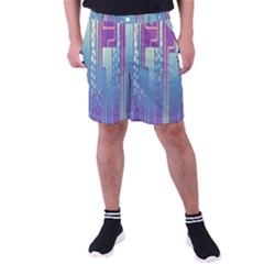 Non-seamless-pattern-background Men s Pocket Shorts by Cowasu