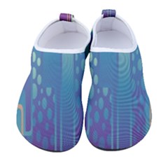 Non-seamless-pattern-background Men s Sock-style Water Shoes