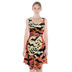 Bat Pattern Racerback Midi Dress by Valentinaart