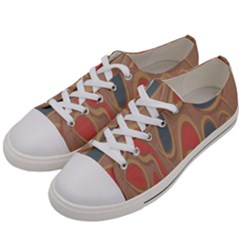 Background-abstract-non-seamless Women s Low Top Canvas Sneakers by Cowasu