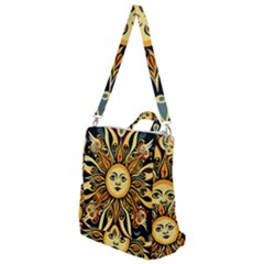 Boho Sun Crossbody Backpack by Valentinaart