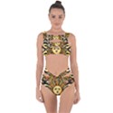 Boho sun Bandaged Up Bikini Set  View1