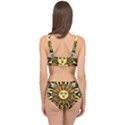 Boho sun Cage Up Bikini Set View2