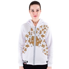 Kue Jahe Sukabumi Women s Zipper Hoodie