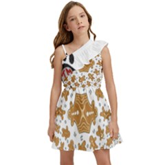 Kue Jahe Sukabumi Kids  One Shoulder Party Dress