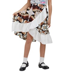 Sagon Bakar Sukabumi Kids  Ruffle Flared Wrap Midi Skirt by imanmulyana