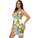 Life is beautiful and green Draped Bodycon Dress View2