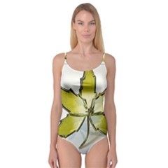 Life Is Beautiful And Green Camisole Leotard 