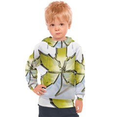 Life Is Beautiful And Green Kids  Hooded Pullover by Humidesigner786