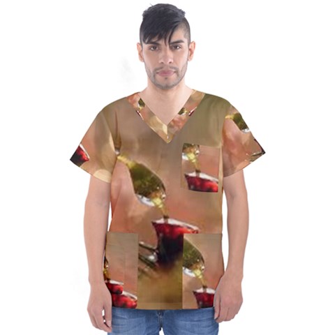 Images (27) Men s V-neck Scrub Top by Humidesigner786