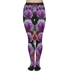 Night So Peaceful In The World Of Roses Tights