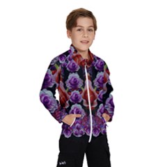 Night So Peaceful In The World Of Roses Kids  Windbreaker