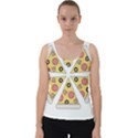 Pizza-slice-food-italian Velvet Tank Top View1