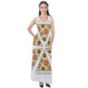 Pizza-slice-food-italian Sleeveless Velour Maxi Dress View1